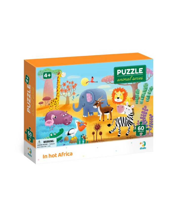 Puzzle Biomy 60 el. W gorącej Afryce DODO p36 główny