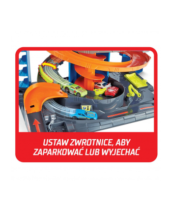 Hot Wheel City Zakręcony Megagaraż Zestaw GTT95 p2 MATTEL