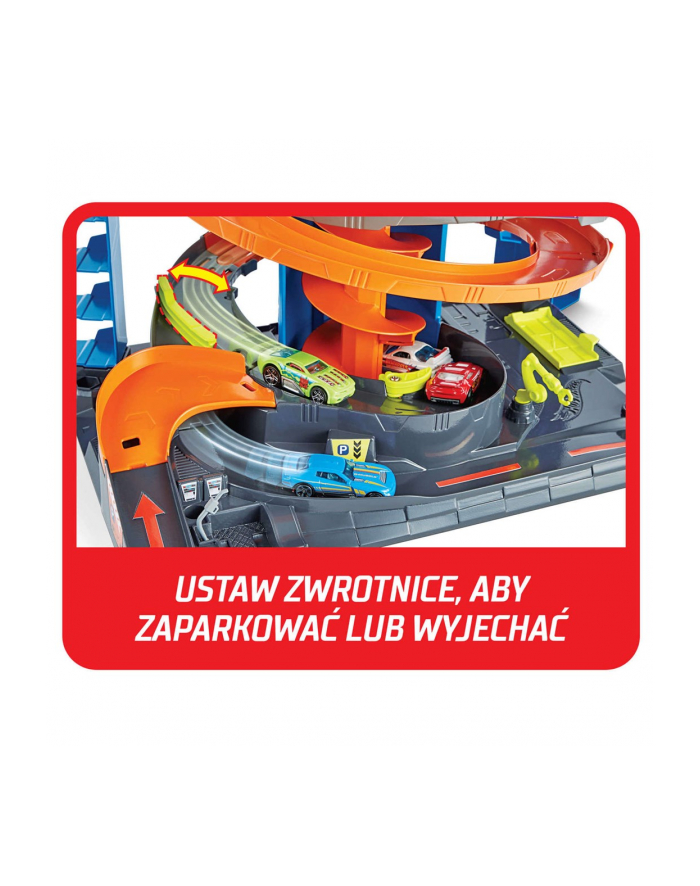 Hot Wheel City Zakręcony Megagaraż Zestaw GTT95 p2 MATTEL główny