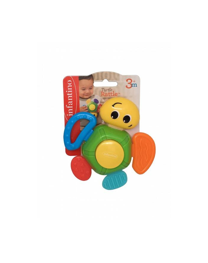 pulio Infantino 216279 piszczałka Żółwik z gryzaczkami główny