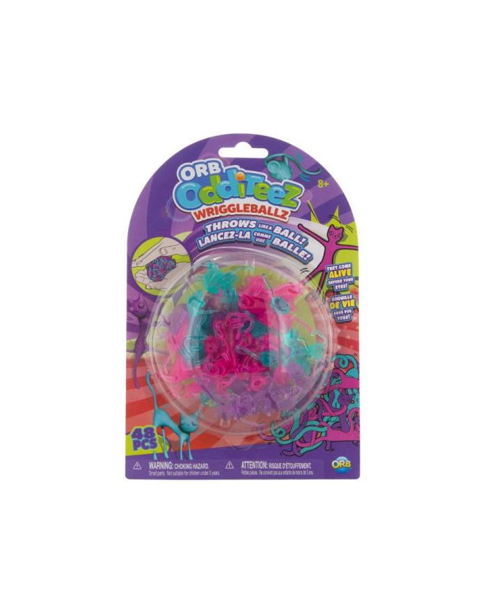 omega toys BUBBEEZZ WRIGGLEBALLZ - Żelkowe gniotki Kotki 20207 główny