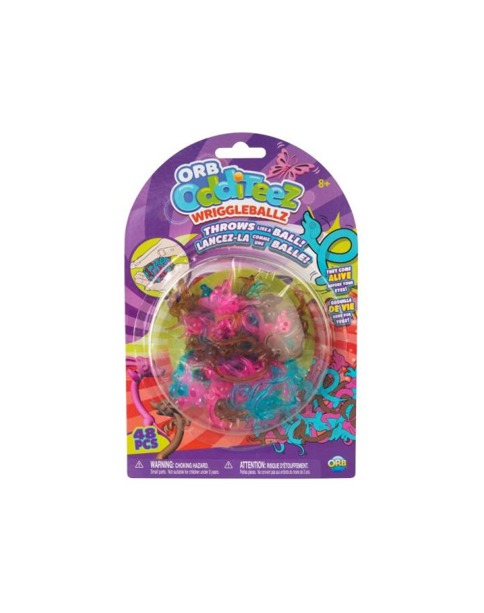 omega toys BUBBEEZZ WRIGGLEBALLZ - Żelkowe gniotki Pieski 20245 główny