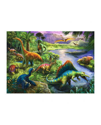 Puzzle 200el Drapieżne dinozaury 13281 Trefl nr 1