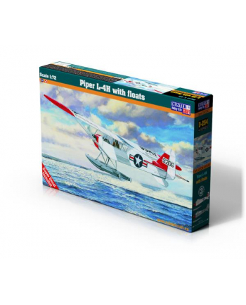 olymp aircraft Model samolotu do sklejania Piper L-4H with floats 1:72 D-254