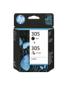 hp inc. Tusz nr 305 2-Pack 6ZD17AE wkład do drukarki atramentowej - nr 1