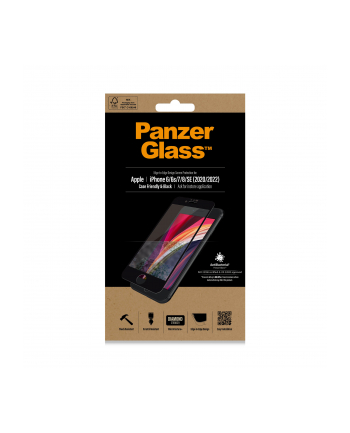 panzerglass Szkło ochronne E2E Super+ iPhone 6/6s/7/8/SE 2020 Case Friendly