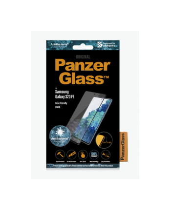 panzerglass Szkło ochronne E2E Microfracture Samsung S20 FE G781 Case Friendly  Finger Print AntiBacterial