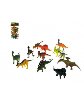 Dinozaury 12 rodzajów 13 cm KL5-012A HIPO