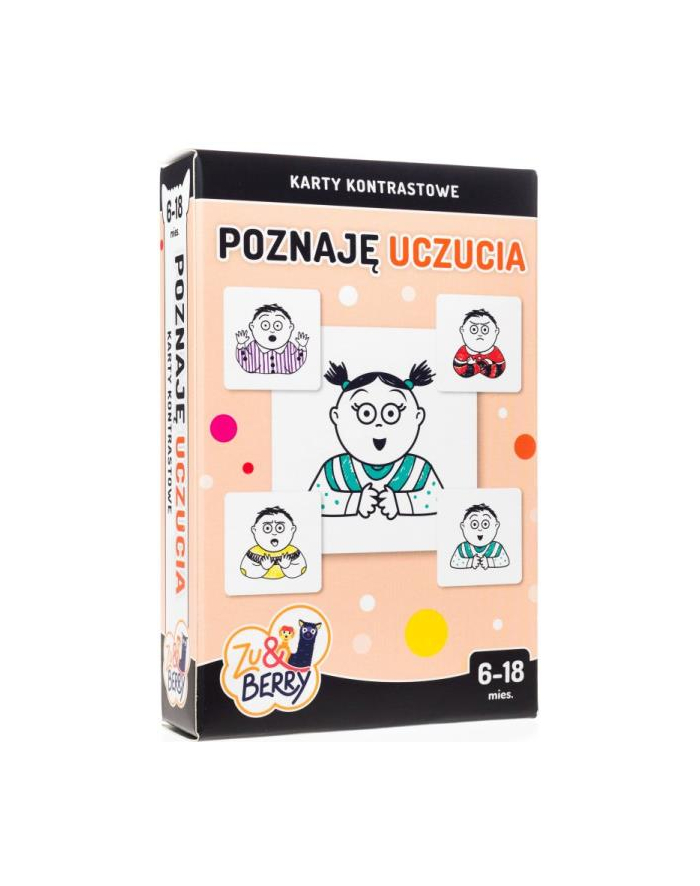 trefl kraków Karty kontrastowe Poznaję uczucia MUDUKO główny