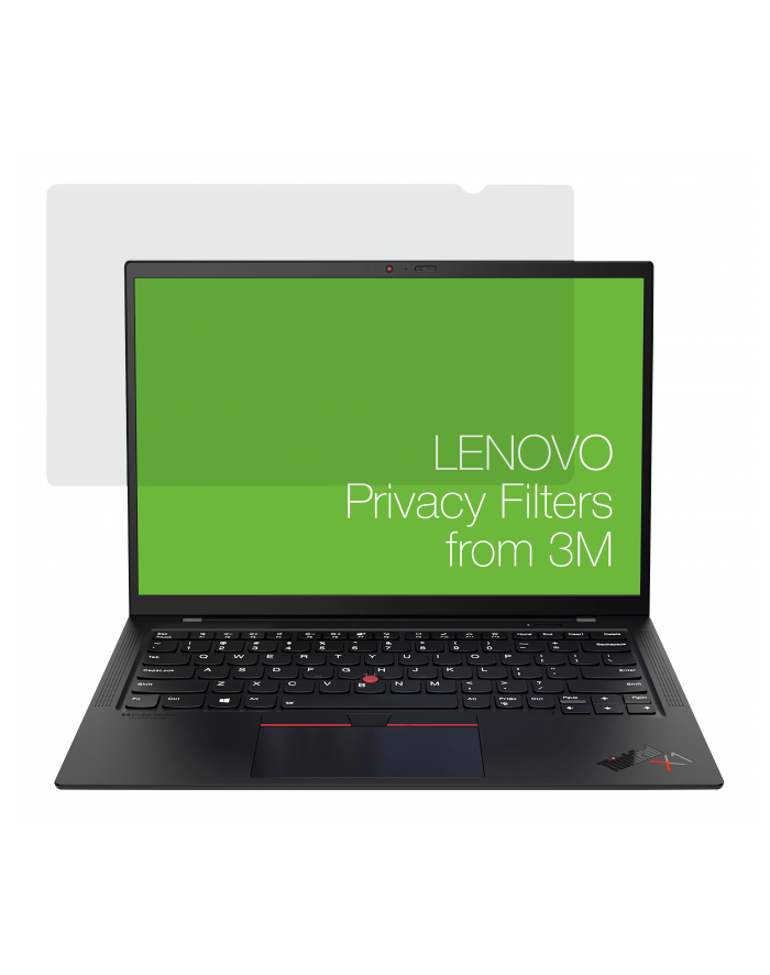 Filtr prywatyzujący 3M 1610 z systemem mocowania COMPLY na 14-calowy model Lenovo X1 Carbon Gen9 główny