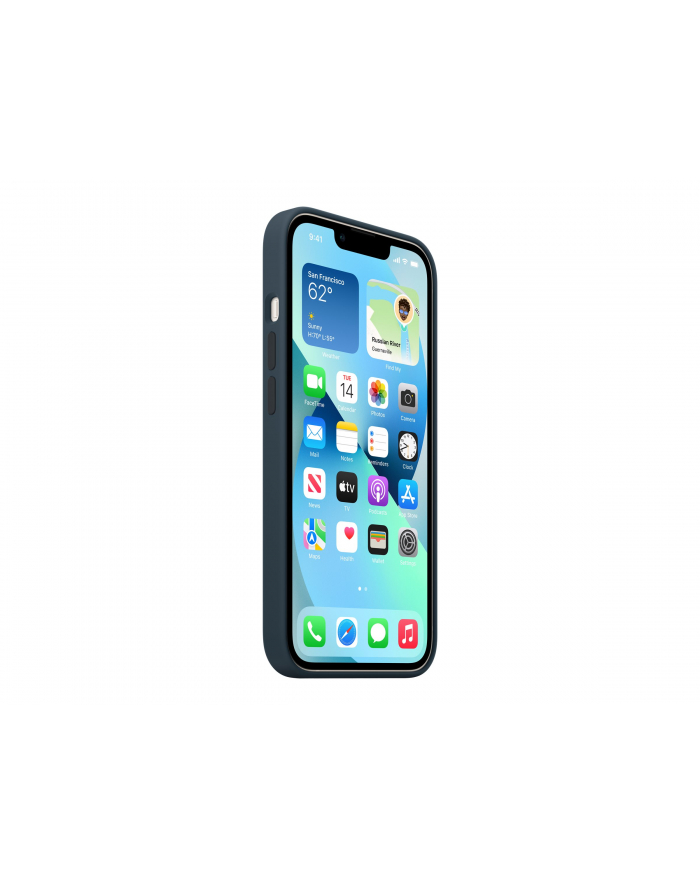 apple Etui silikonowe z MagSafe do iPhonea 13 - błękitna toń główny