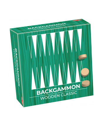 Backgammon wooden classic 14026 TACTIC