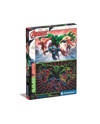 Clementoni Puzzle GLOWING 104el - Avengers 27554