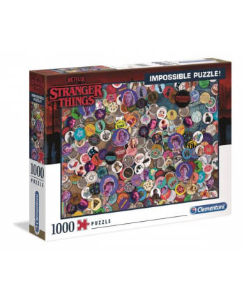 Clementoni Puzzle 1000el IMPOSSIBLE NETFLIX Stranger Things 38528