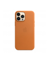 apple Etui skórzane z MagSafe do iPhonea 13 Pro Max - złocisty brąz - nr 10