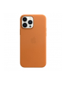 apple Etui skórzane z MagSafe do iPhonea 13 Pro Max - złocisty brąz - nr 2