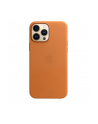 apple Etui skórzane z MagSafe do iPhonea 13 Pro Max - złocisty brąz - nr 3