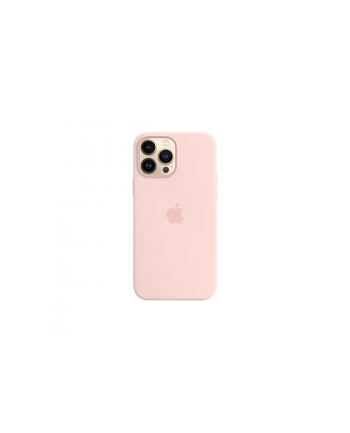 apple Etui silikonowe z MagSafe do iPhonea 13 Pro Max - kredowy róż