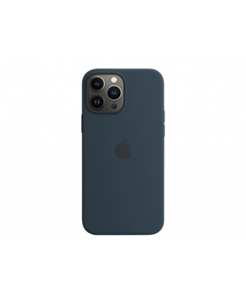 apple Etui silikonowe z MagSafe do iPhonea 13 Pro Max - błękitna toń
