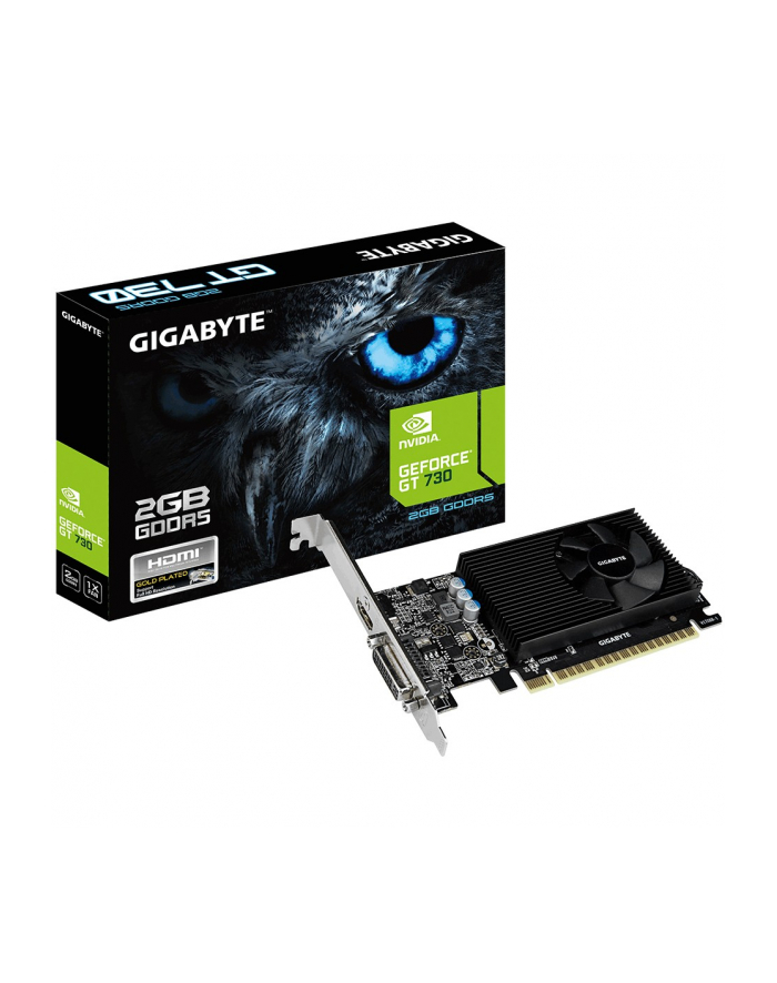 gigabyte Karta graficzna GeForce GT730 2GB GDDR5 64BIT DVI/HDMI główny