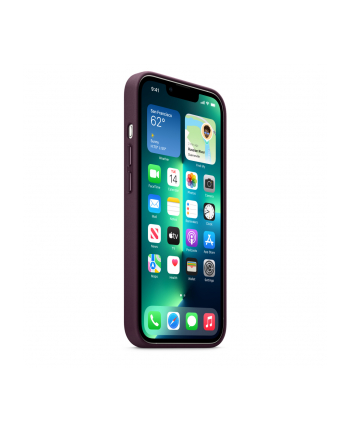 apple Etui skórzane z MagSafe do iPhonea 13 Pro - ciemna wiśnia