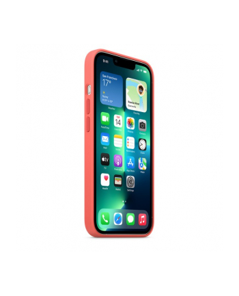 apple Etui silikonowe z MagSafe do iPhonea 13 Pro - róż pomelo