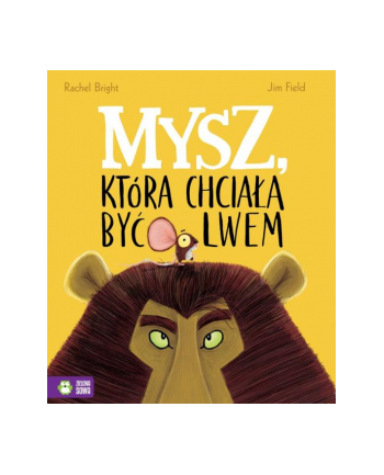 Książka Mysz, która chciała być lwem W1 ZIELONA SOWA