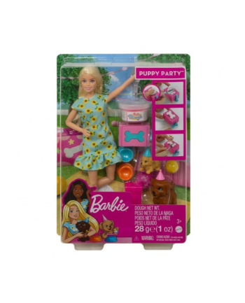 Barbie Przyjęcie dla szczeniaczka zestaw GXV75 p4 MATTEL