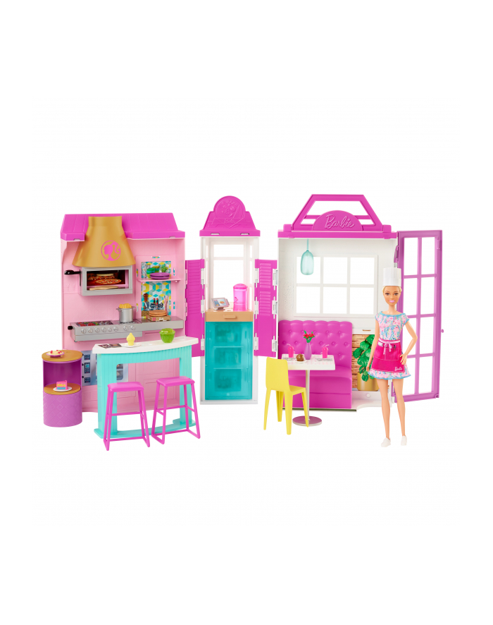 Barbie Restauracja Zestaw + Lalka HBB91 p2 MATTEL główny