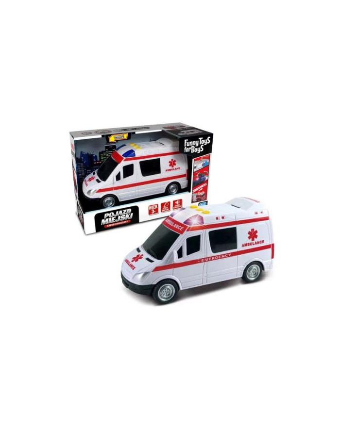 artyk Pojazd miejski Toys For Boys Ambulans 132179 główny