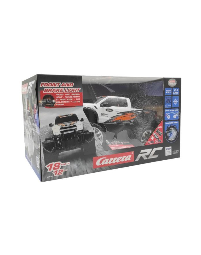 stadlbauer Auto na radio 2,4 GHz Ford F-150 Raptor biały 142042 Carrera główny