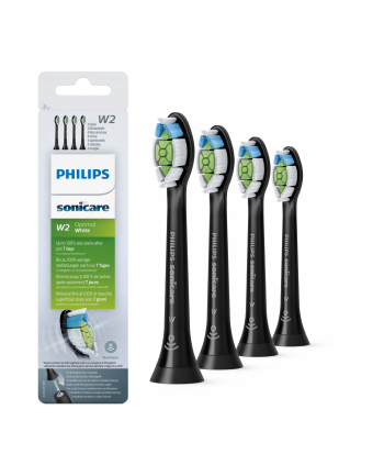 philips Główki W Optimal White standardowe czarne HX6064/11