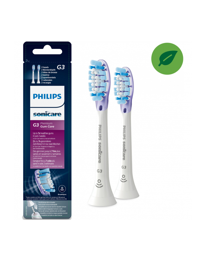 philips Główki G3 Premium Gum Care białe     HX9052/17 główny