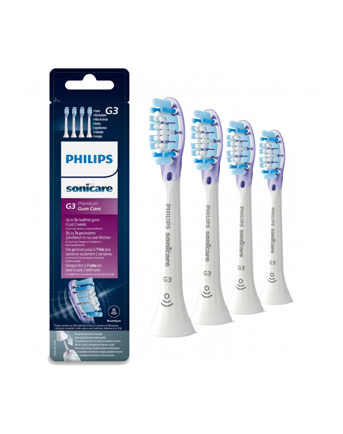 philips Główki G3 Premium Gum Care białe HX9054/17 główny