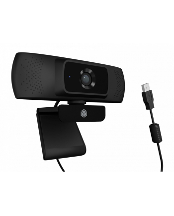 icybox Kamera internetowa IB-CAM301-HD FHD Webcam, 1080P, wide view, autofocus, wbudowany mikrofon