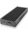 icybox IB-1817MC-C31 TypeC USB 3.1 (Gen 2) na PCI NVMe ' SATA  M.2 2230/2242/2260/2280 SSD - nr 13