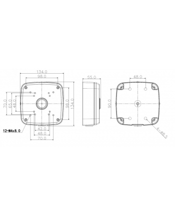 dahua Adapter PFA121-V2 puszka nr 1