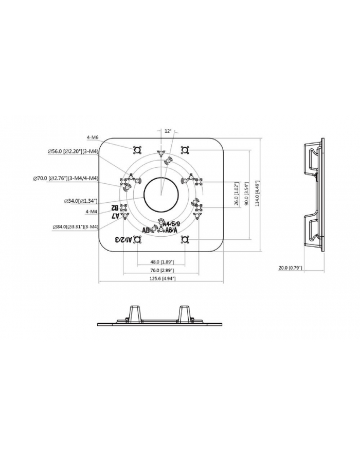 dahua Adapter PFA152-E  puszka główny