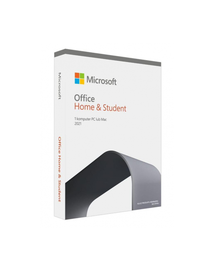 microsoft Office Home ' Student 2021 PL P8 Box Win/Mac 32/64bit 79G-05418 Zastępuje P/N: 79G-05160 główny