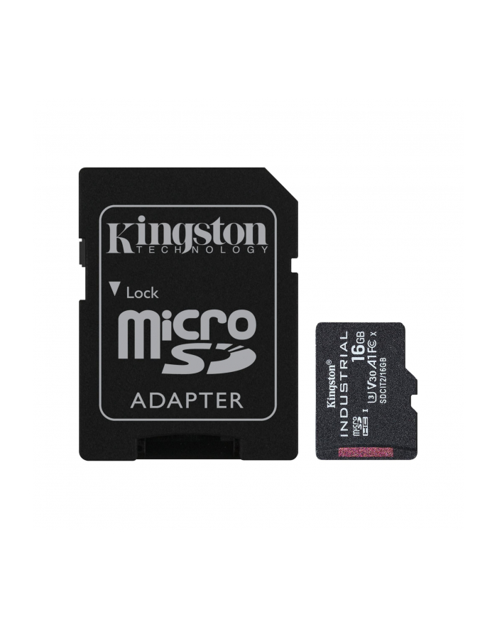 kingston Karta microSD 16GB CL10 UHS-I Industrial główny