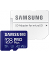 samsung Karta pamięci MB-MD128KA/(wersja europejska) 128GB PRO+ mSD +Adapter - nr 52