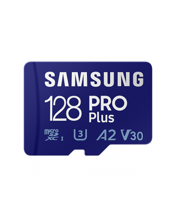 samsung Karta pamięci MB-MD128KA/(wersja europejska) 128GB PRO+ mSD +Adapter