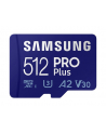 samsung Karta pamięci MD-MD512KA/(wersja europejska) PRO+ mSD +Adapter - nr 1