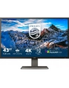 philips Monitor 42,51 cali 439P1 VA 4K HDMIx3 DP USB-C - nr 72