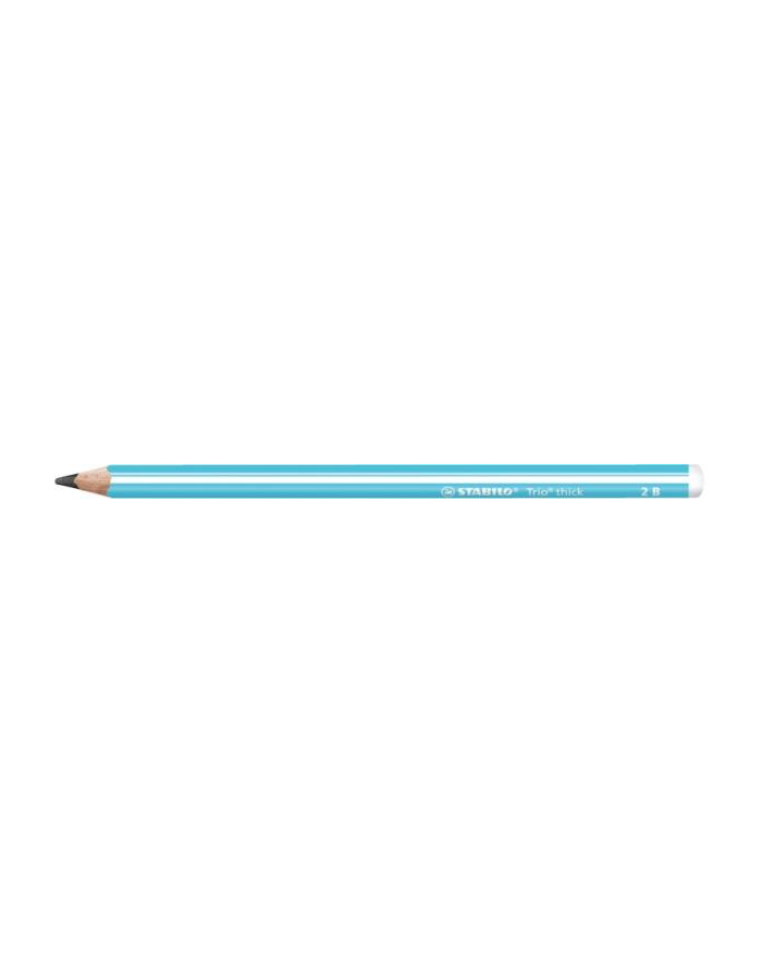 Ołówek drewniany STABILO Trio thick niebieski 2B główny