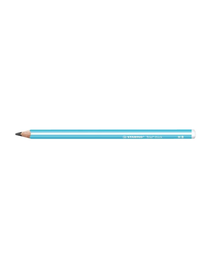 Ołówek drewniany STABILO Trio thick niebieski HB główny