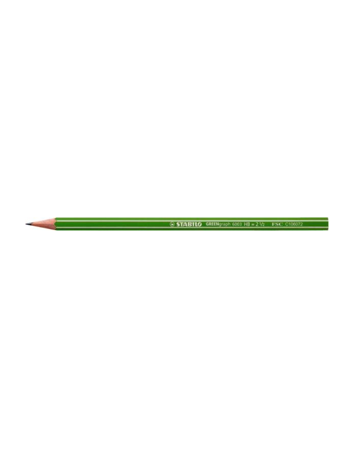 Ołówek drewniany STABILO GREENgraph HB główny