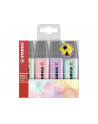 Zakreślacz STABILO BOSS ORIGINAL Pastel etui 4 kolory 70/4-2 (fioletowy, różowy, turkusowy, zielony) - nr 2