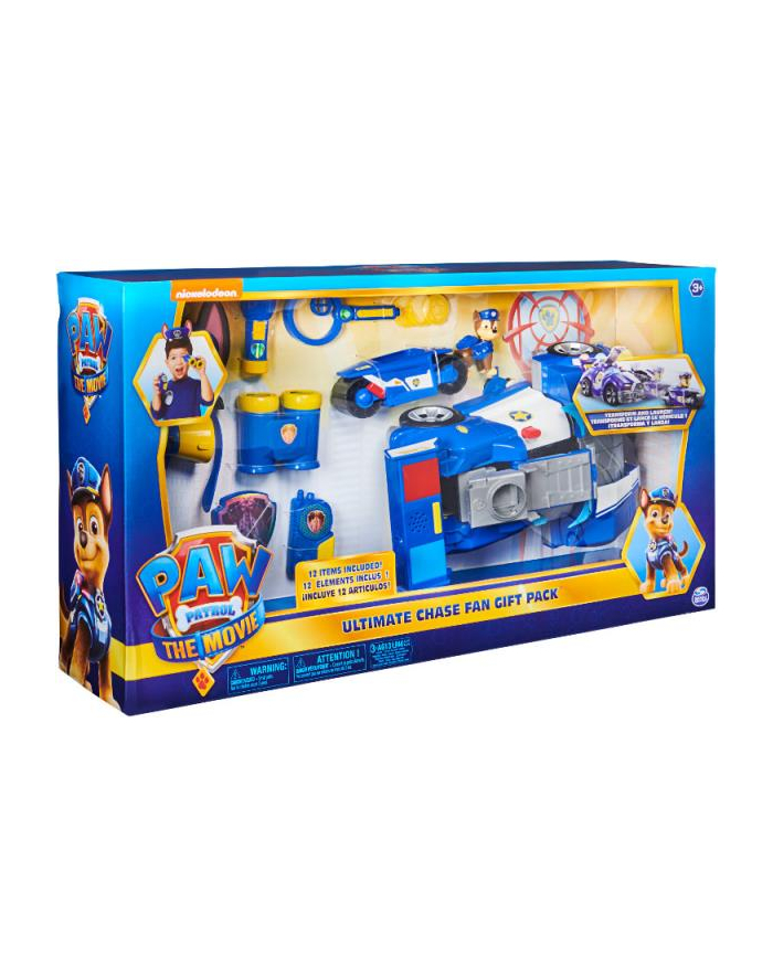 PAW PATROL / Psi Patrol Film: Zestaw Prezentowy Chase'a 6061666 p4 Spin Master główny