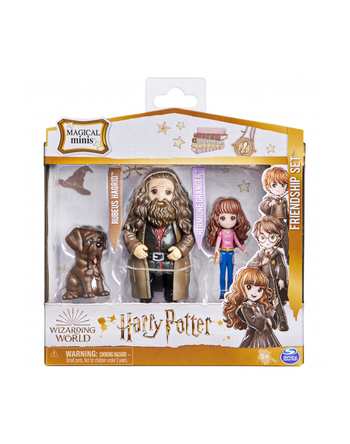 Wizarding World Lalka 2-pak Hermiona, Hagrid 7,6cm Harry Potter 6061833 p4 Spin Master p4 Spin Master główny